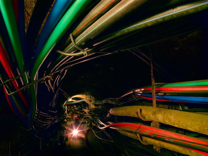 Fibre Optic Tunnel, City of London
